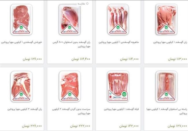 اختیار «فروش اینترنتی گوشت» در دست گرانفروشان؟