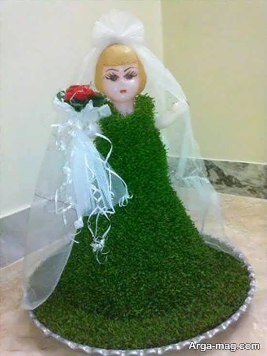 تزیین جالب سبزه عروس