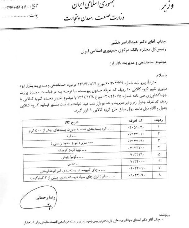 برنامه دولت برای تنظیم بازار شب عید با ارز 4200 تومانی