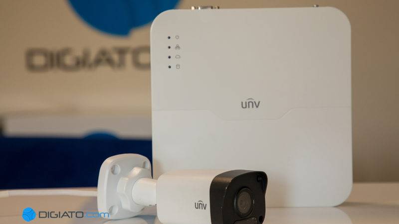 بررسی دیجیاتو: پکیج دوربین مداربسته Uniview IP PoE Kit