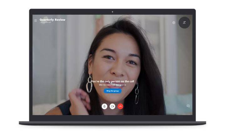 اسکایپ امکان برقراری ویدیو کنفرانس های پنجاه نفره را فراهم می‌کند
