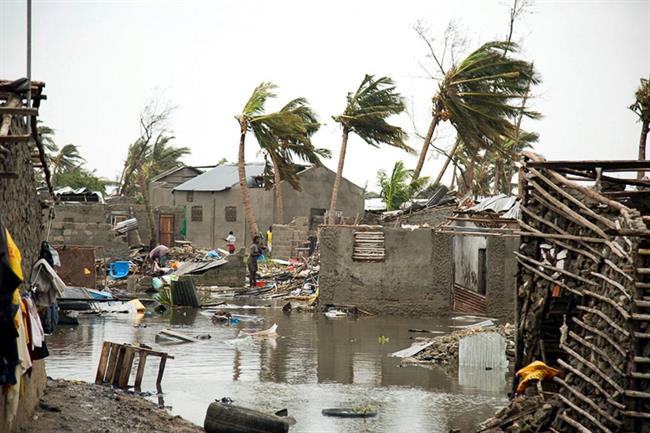 احتمال مرگ بیش از 1000 نفر در پی توفان آیدای در موزامبیک/1000 منزل مسکونی تخریب شدند