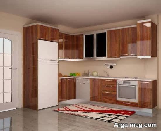 کابینت آشپزخانه مدل ام دی اف