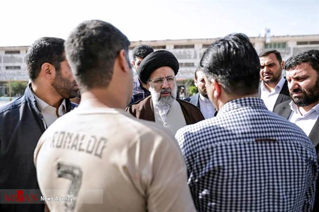 رئیس قوه قضائیه صبح امروز از بخش‌های مختلف زندان مرکزی مشهد بازدید کرد