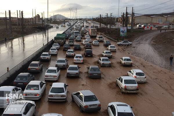 ویدئو / تهران، پس از تشدید باران