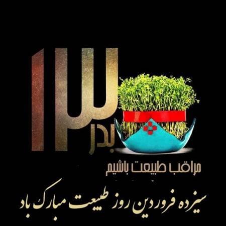 عکس نوشته سیزده بدر 98