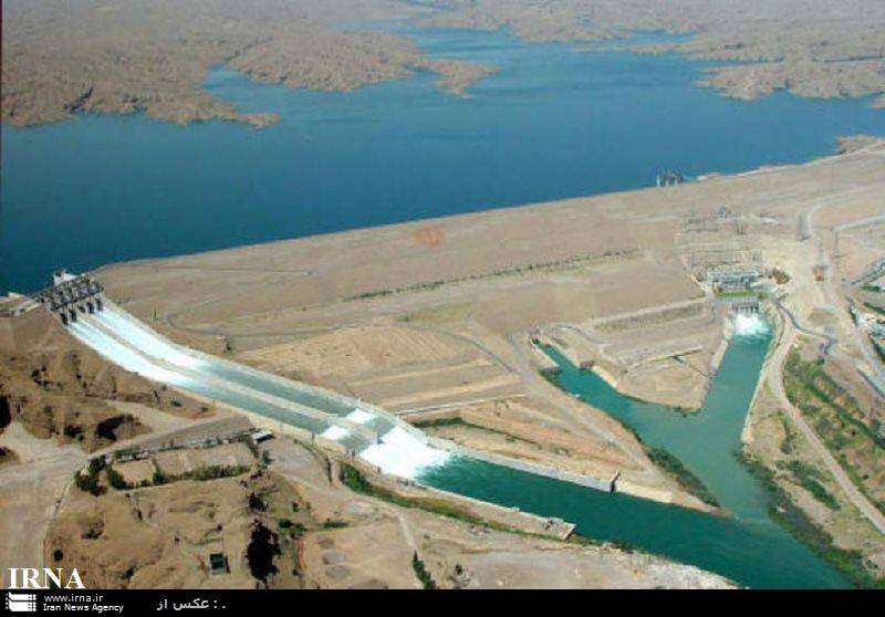 حجم آب سد کرخه به 5.2 میلیارد مترمکعب رسید