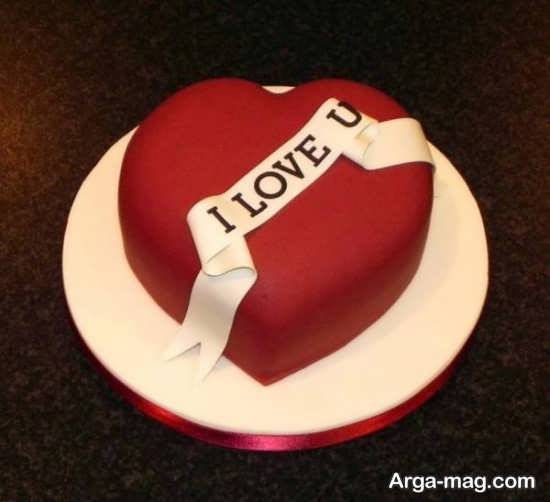 تزیین کیک تولد عاشقانه