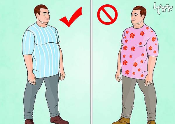 ترفند‌های خوش‎تیپی برای آقایان چاق