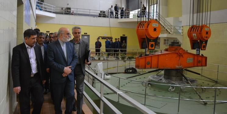 رئیس سازمان بازرسی کل کشور از سد امیرکبیر بازدید کرد