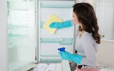 رفع بوی بد یخچال با 7 روش ساده و تاثیر فوری