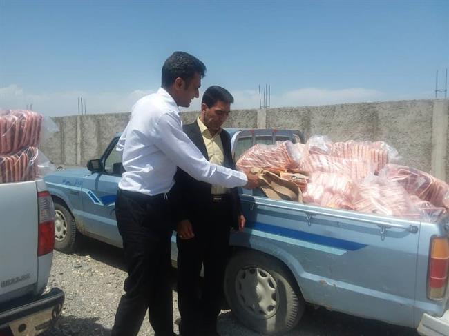 معدوم سازی بیش از یک تن جگر مرغ فاسد شده درشهرستان جیرفت