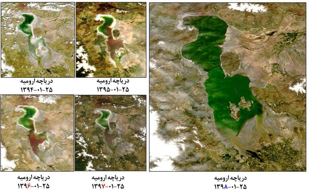 افزایش 71 سانتیمتری تراز دریاچه ارومیه