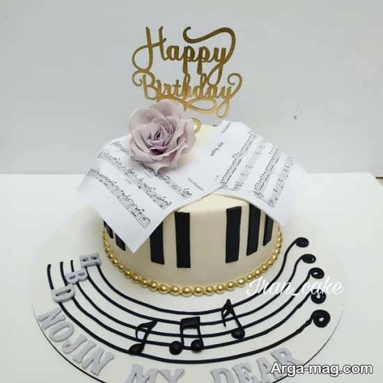 کیک جالب تولد گیتار