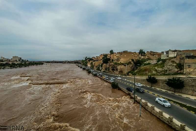 کاهش ورودی و خروجی آب سدهای خوزستان ادامه دارد