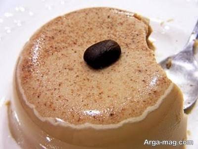 روش تهیه پودینگ قهوه
