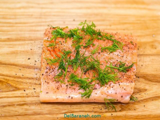 طرز پخت ماهی سالمون (1)