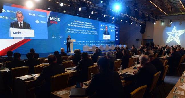 شرکت وزیران دفاع دهها کشور در کنفرانس بین المللی امنیتی در مسکو