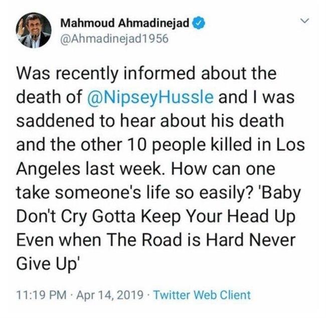 سوال جنجالی احمدی نژاد در توئیتر باز هم سوژه شد + عکس