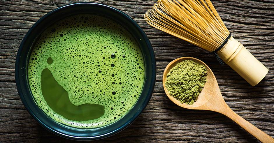 چطور چای سبز لاته خوشمزه درست کنیم!