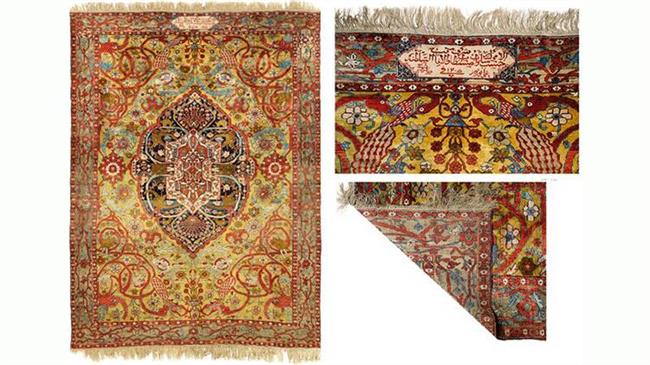 فروش 2.8 میلیارد تومانی فرش قاجاری در لندن +تصاویر
