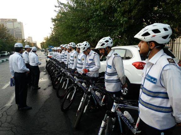 دلیل غیبت پلیس‌های دوچرخه سوار در پایتخت چیست؟