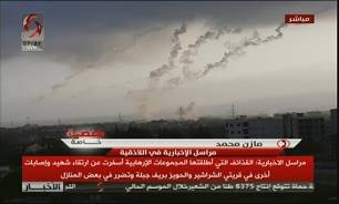 پدافند هوایی سوریه خمپاره‌ها و پهپادهای تروریست‌ها را در پایگاه حمیمیم رهگیری کرد