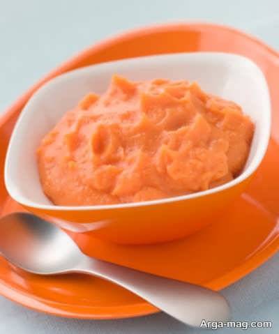 3 آموزش برای طرز تهیه پوره هویج بعنوان غذای کمکی نوزادان
