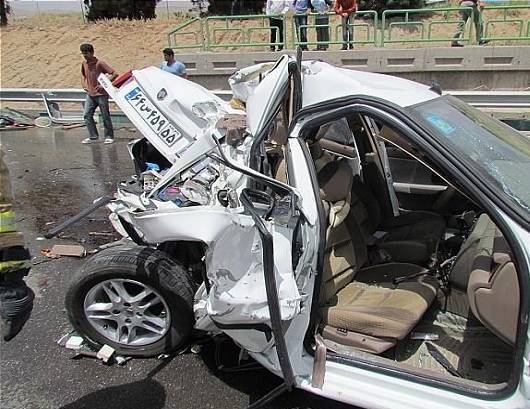 کاهش 10 درصدی تلفات حوادث رانندگی درفروردین ماه سال جاری