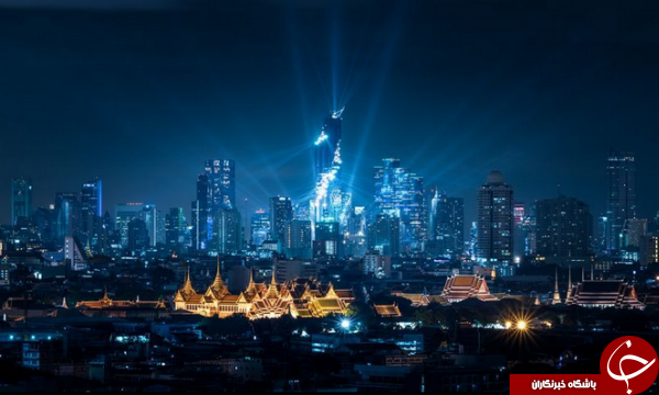 تقابل برج‌های قدیمی و جدید تایلند در یک قاب +عکس