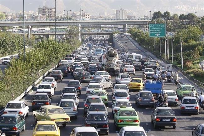 ترافیک صبحگاهی معابر بزرگراهی تهران در اولین روز خرداد ماه 98