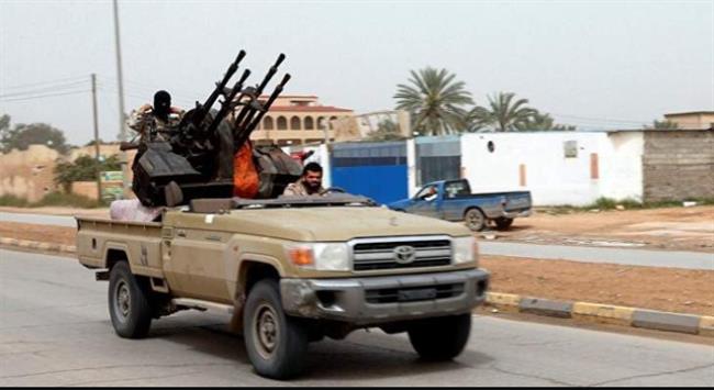 حمله نیروهای حفتر به ساختمان های دولتی لیبی در طرابلس