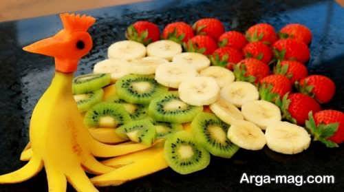 زیباسازی ظرف میوه 