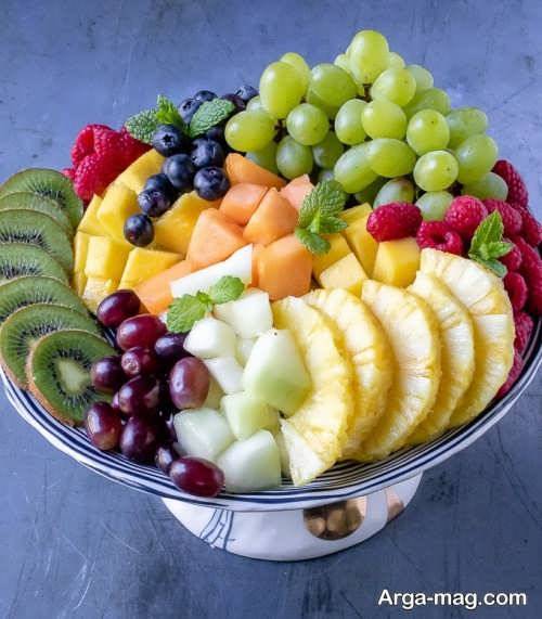 زیباسازی ظرف میوه 