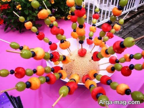 زیباسازی میوه با روش های خلاقانه 