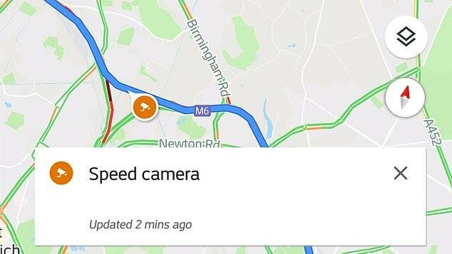 اعلام دوربین‌ کنترل سرعت به "گوگل‌ مپ" اضافه شد