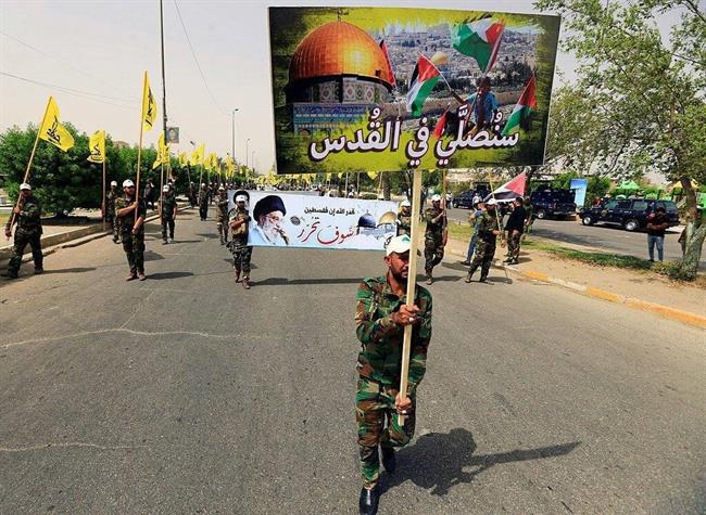 برپایی راهپیمایی روز قدس در عراق/ خیابان‌های بغداد عرصه اعلام حمایت از فلسطین