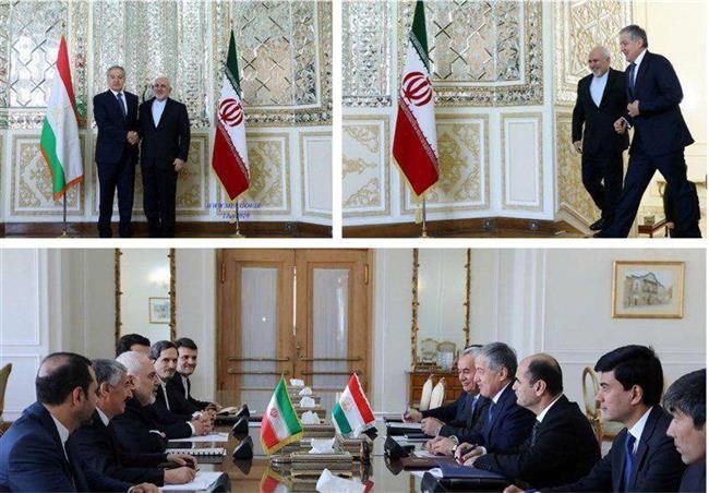 وزیرخارجه تاجیکستان و ظریف