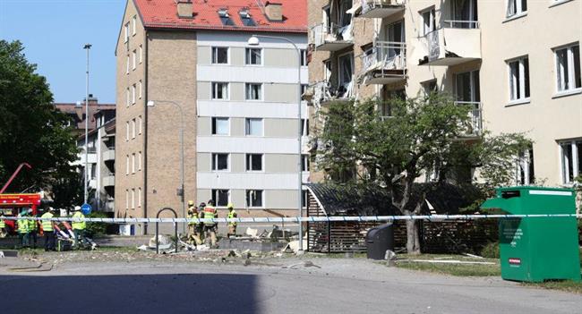 انفجار مهیب در سوئد 25 مجروح برجای گذاشت