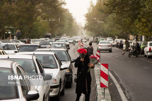 هوای تهران در شرایط سالم