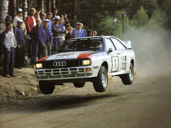 1984 Audi Quattro Group B Rally Car