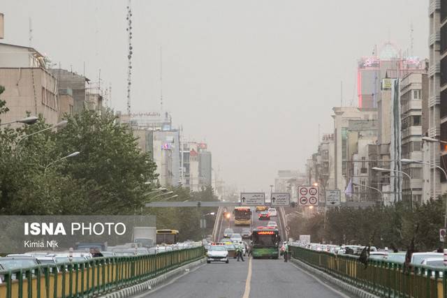 کیفیت هوای تهران  در شرایط سالم/ احتمال افزایش غلظت ازن