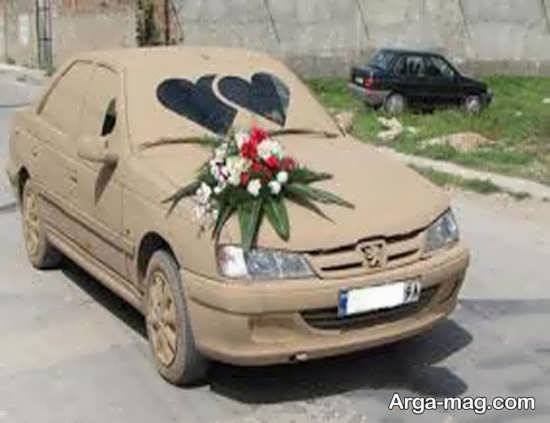 تزیین ماشین عروس