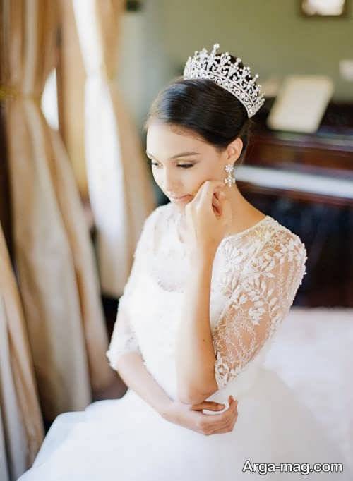 مدل شینیون عروس 