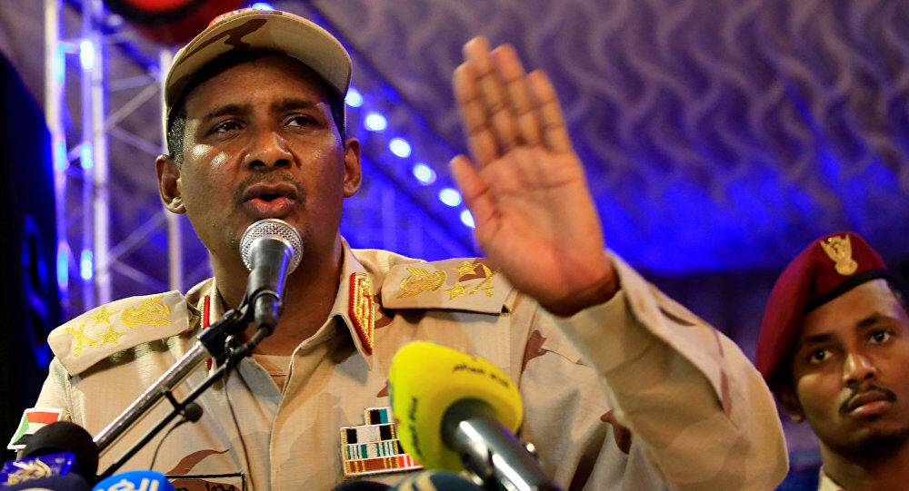 نظامی ارشد سودانی: اگر من به قدرت نرسم کشور تباه می شود