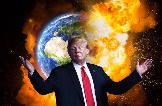 آتش جنگ تجاری ترامپ، اقتصاد دنیا را سوزاند