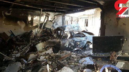 19 قربانی بر اثر منفجر شدن یک خودرو در بوکان +عکس