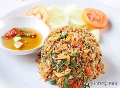 منوی غذایی تایلندی 