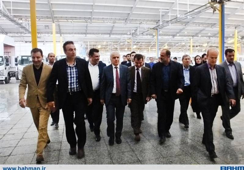 سفیر ارمنستان از شرکت بهمن دیزل بازدید کرد