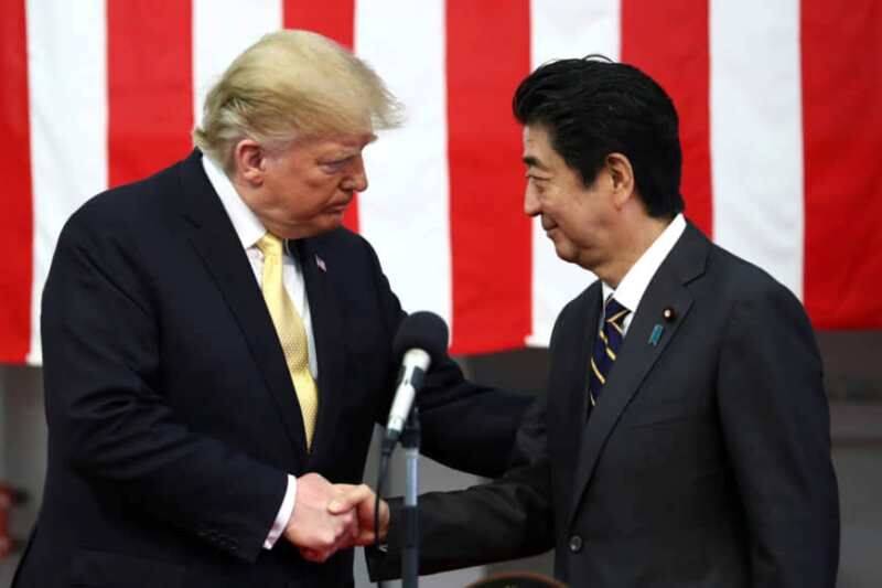 توکیو خروج ترامپ از پیمان دفاعی ژاپن با آمریکا را تکذیب کرد
